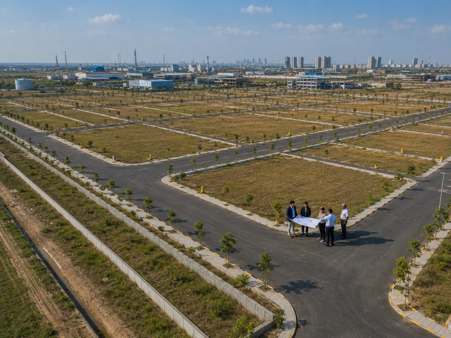 Industrial plots in Dholera SIR